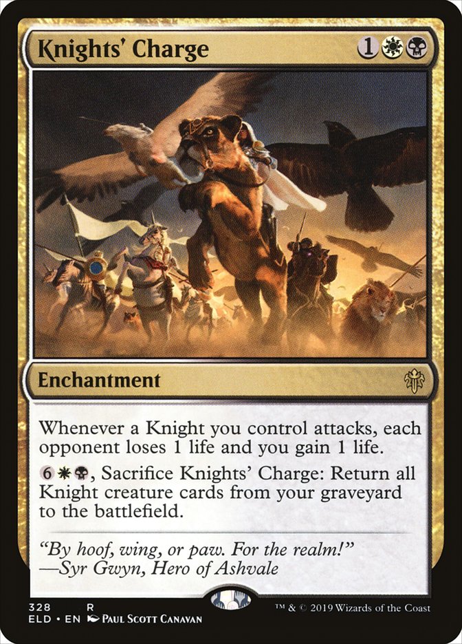 Knights' Charge - Throne of Eldraine (ELD)