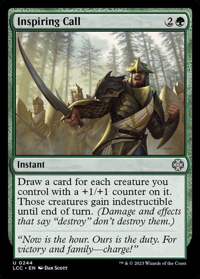 Inspiring Call - Lost Caverns of Ixalan Commander (LCC)