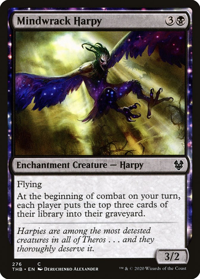 Mindwrack Harpy - Theros Beyond Death (THB)