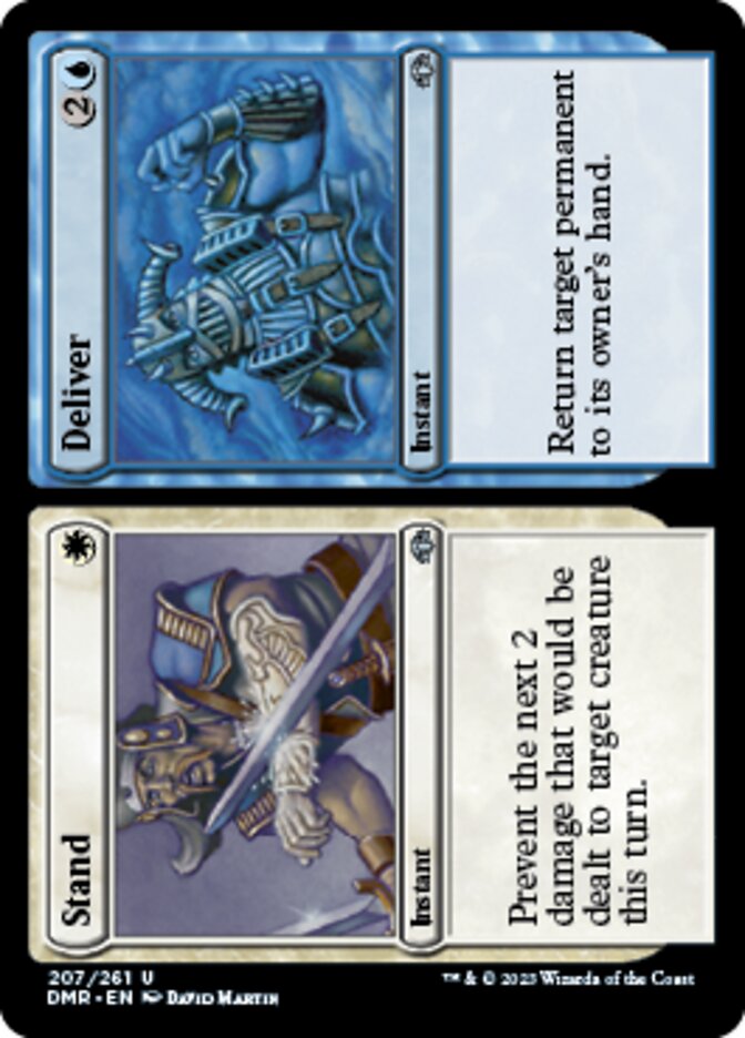 Stand // Deliver - Dominaria Remastered (DMR)
