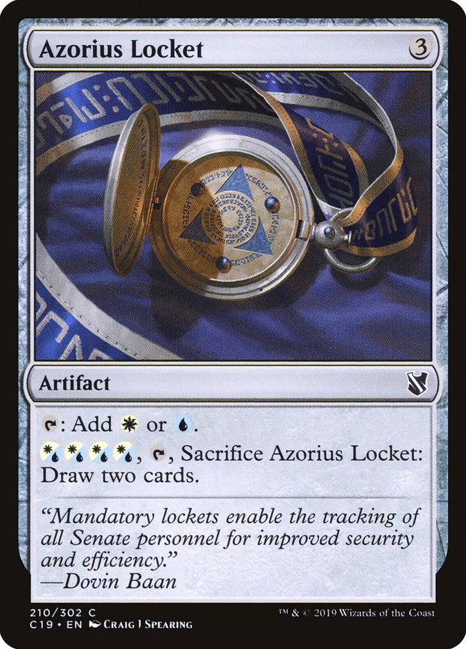 Azorius Locket - Commander 2019 (C19)