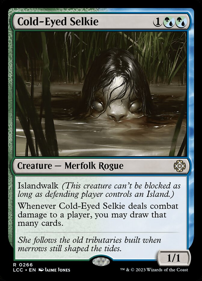 Cold-Eyed Selkie - Lost Caverns of Ixalan Commander (LCC)