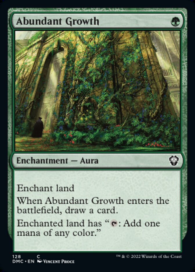 Abundant Growth - Dominaria United Commander (DMC)