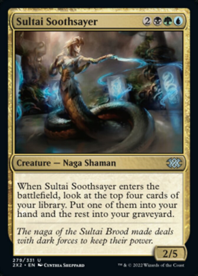 Sultai Soothsayer - Double Masters 2022 (2X2)