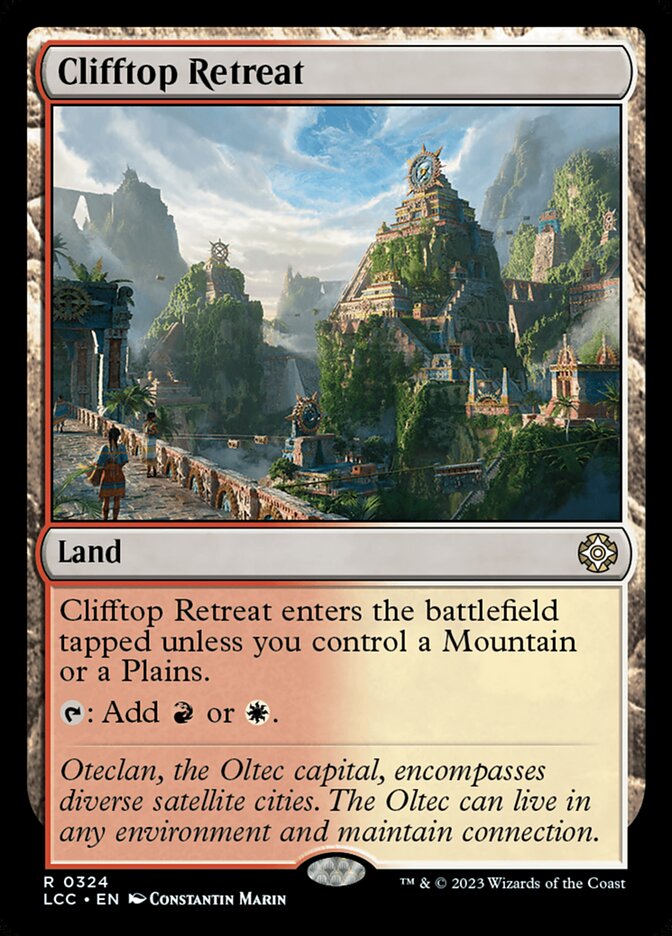 Clifftop Retreat - Lost Caverns of Ixalan Commander (LCC)