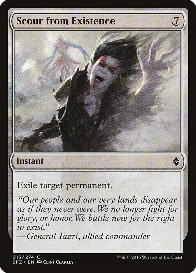 Scour from Existence - Battle for Zendikar (BFZ)