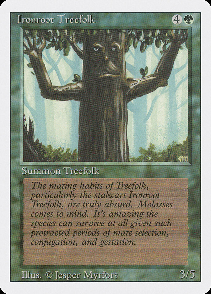 Ironroot Treefolk - Revised Edition (3ED)