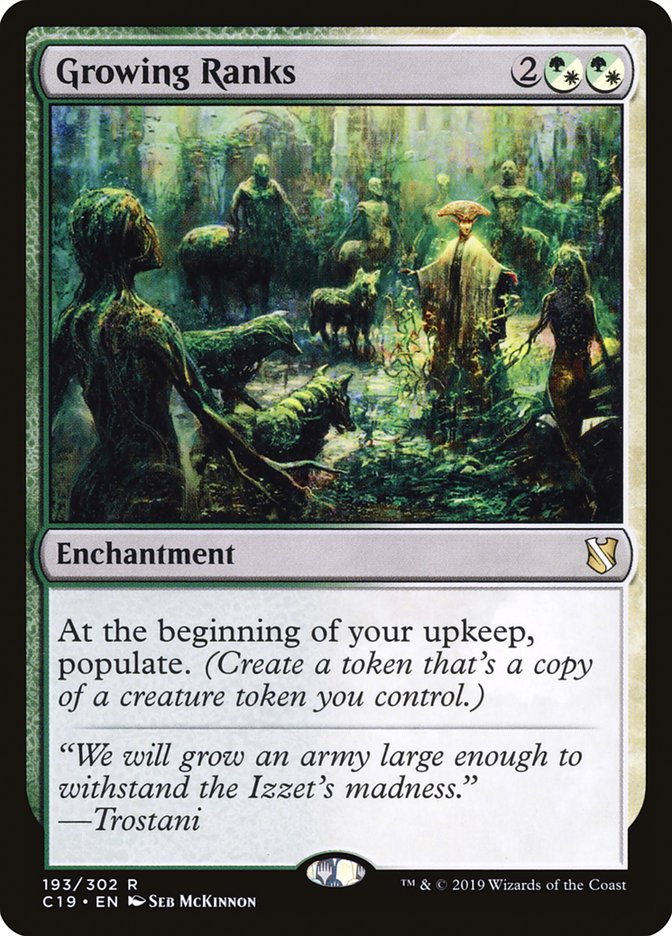 Growing Ranks - Commander 2019 (C19)