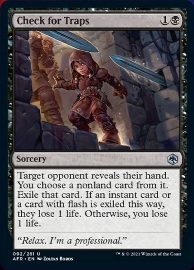 Check for Traps - Adventures in the Forgotten Realms (AFR)