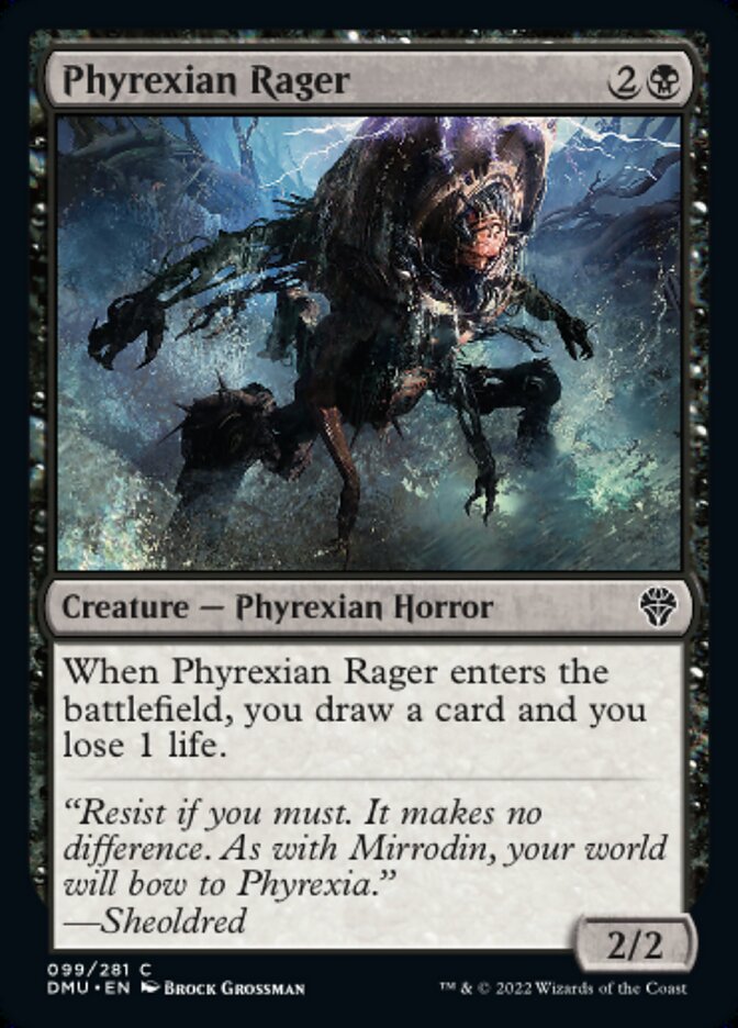 Phyrexian Rager - Dominaria United (DMU)