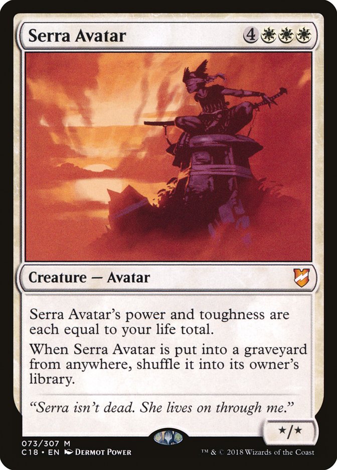 Serra Avatar - Commander 2018 (C18)