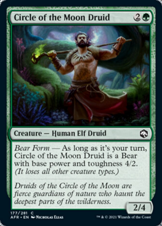 Circle of the Moon Druid - Adventures in the Forgotten Realms (AFR)