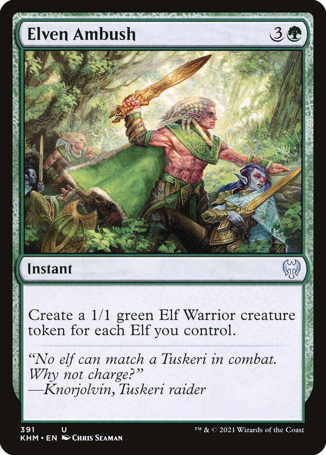 Elven Ambush - Kaldheim (KHM)