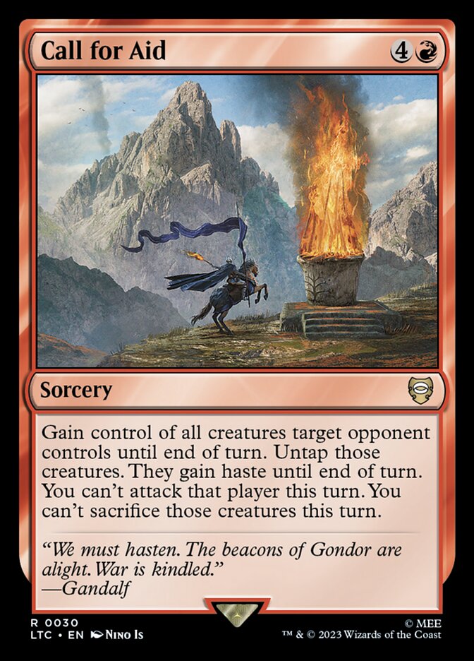 Call for Aid - Tales of Middle-earth Commander (LTC)