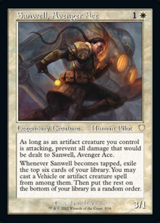 Sanwell, Avenger Ace - The Brothers' War Commander (BRC)