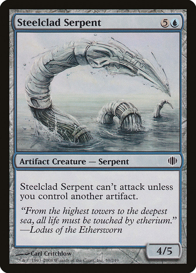 Steelclad Serpent - Shards of Alara (ALA)