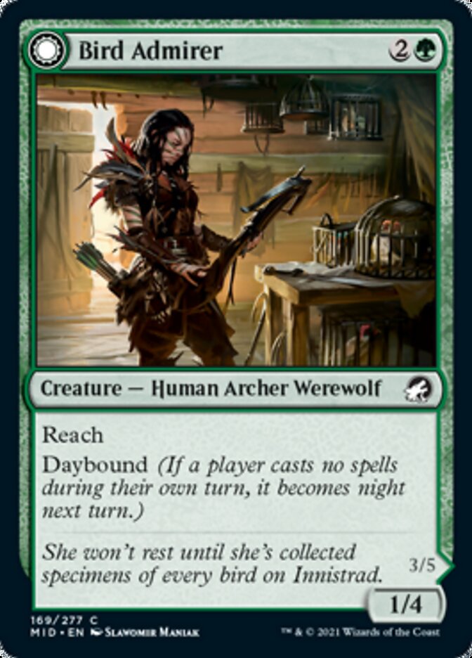 Bird Admirer // Wing Shredder - Innistrad: Midnight Hunt (MID)