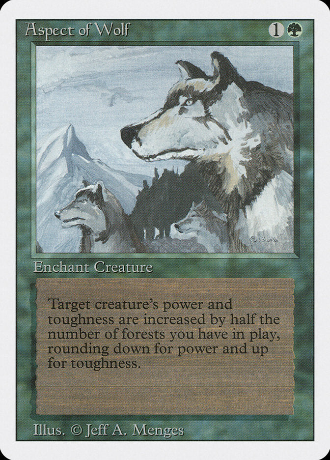 Aspect of Wolf - Revised Edition (3ED)