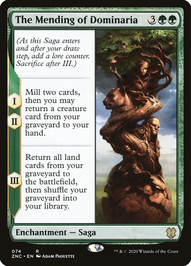 The Mending of Dominaria - Zendikar Rising Commander (ZNC)