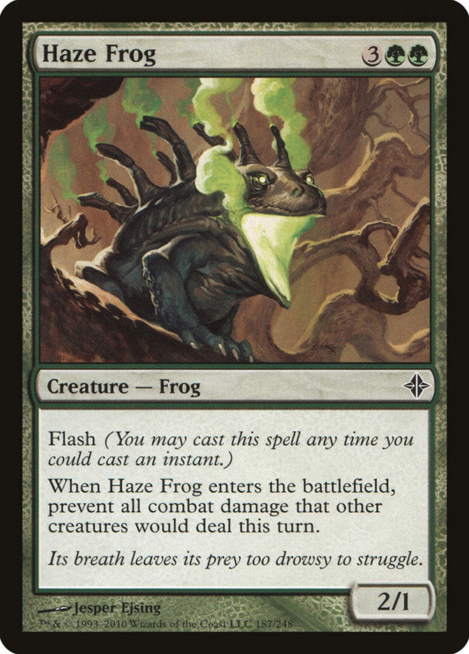 Haze Frog - Rise of the Eldrazi (ROE)
