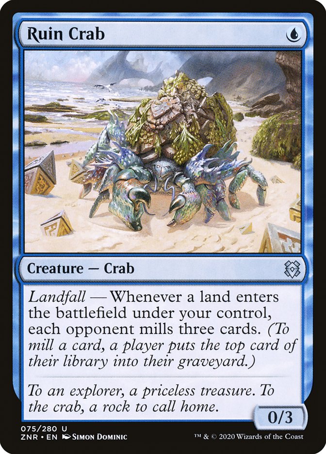Ruin Crab (75) - Zendikar Rising (ZNR)