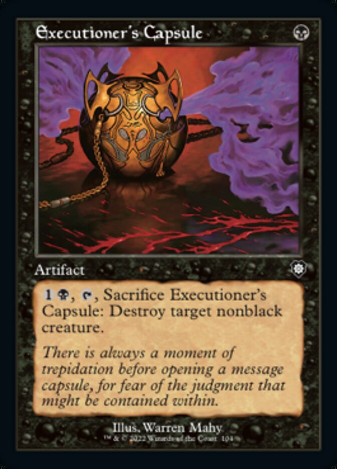 Executioner's Capsule - The Brothers' War Commander (BRC)
