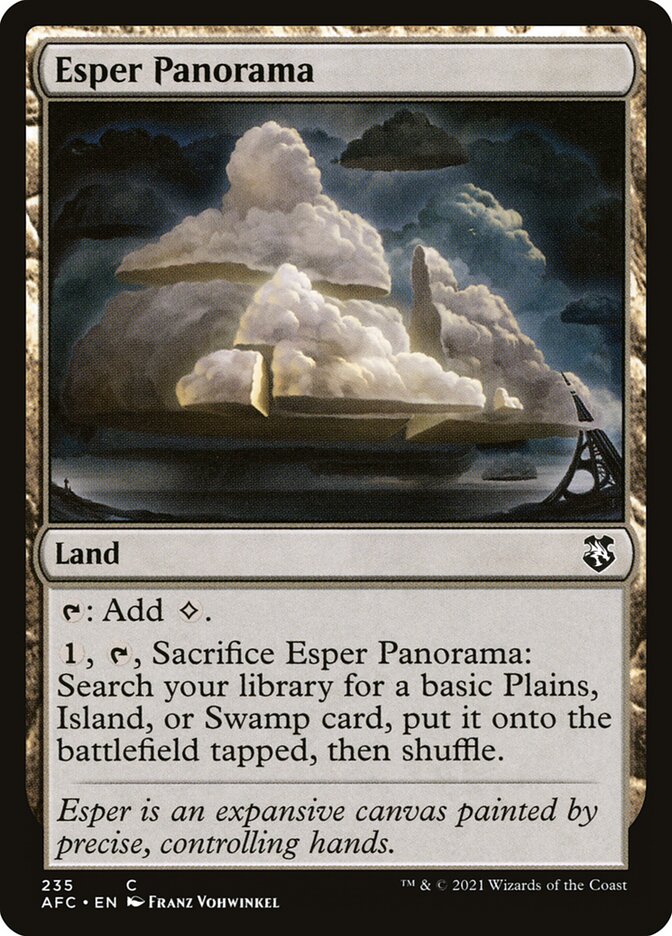 Esper Panorama - Forgotten Realms Commander (AFC)