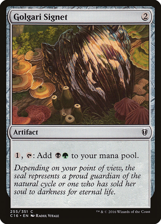 Golgari Signet - Commander 2016 (C16)