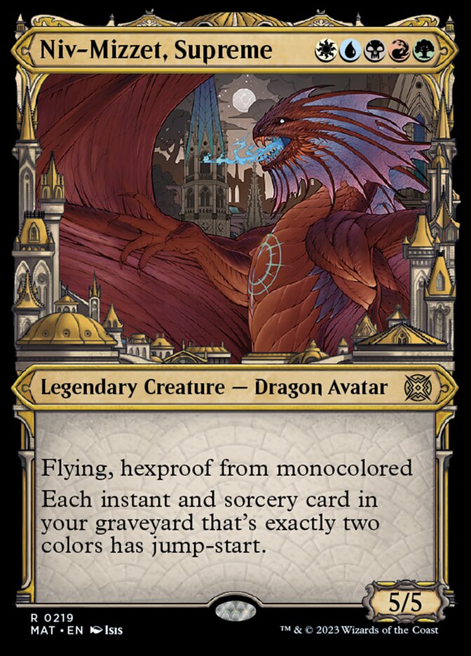 Niv-Mizzet, Supreme (219) - March of the Machine: The Aftermath (MAT)
