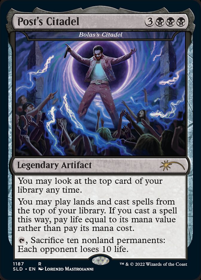 Post's Citadel - Bolas's Citadel - Secret Lair Drop (SLD)