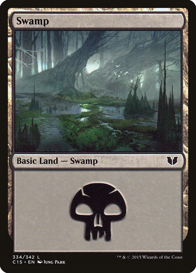 Swamp (334) - Commander 2015 (C15)