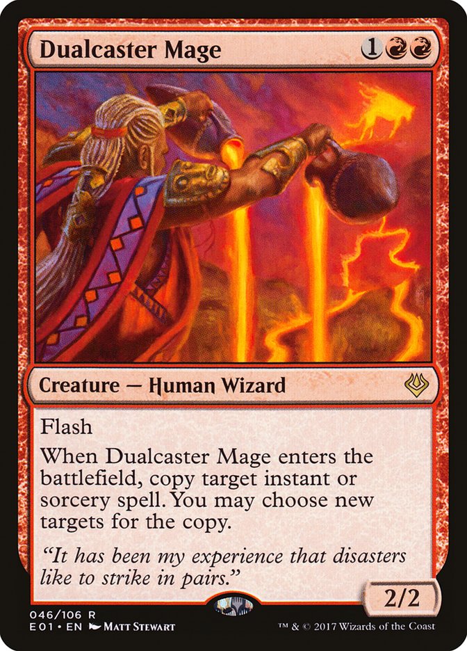 Dualcaster Mage - Archenemy: Nicol Bolas (E01)