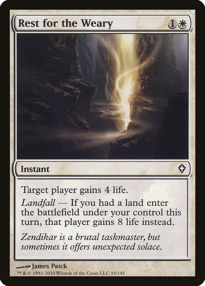 Rest for the Weary - Worldwake (WWK)