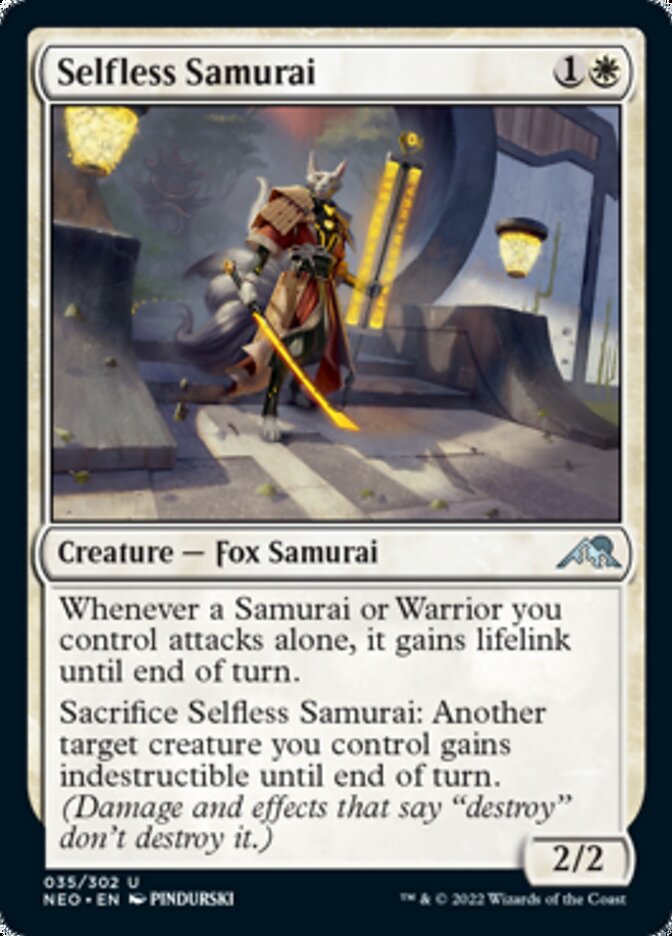 Selfless Samurai - Kamigawa: Neon Dynasty (NEO)