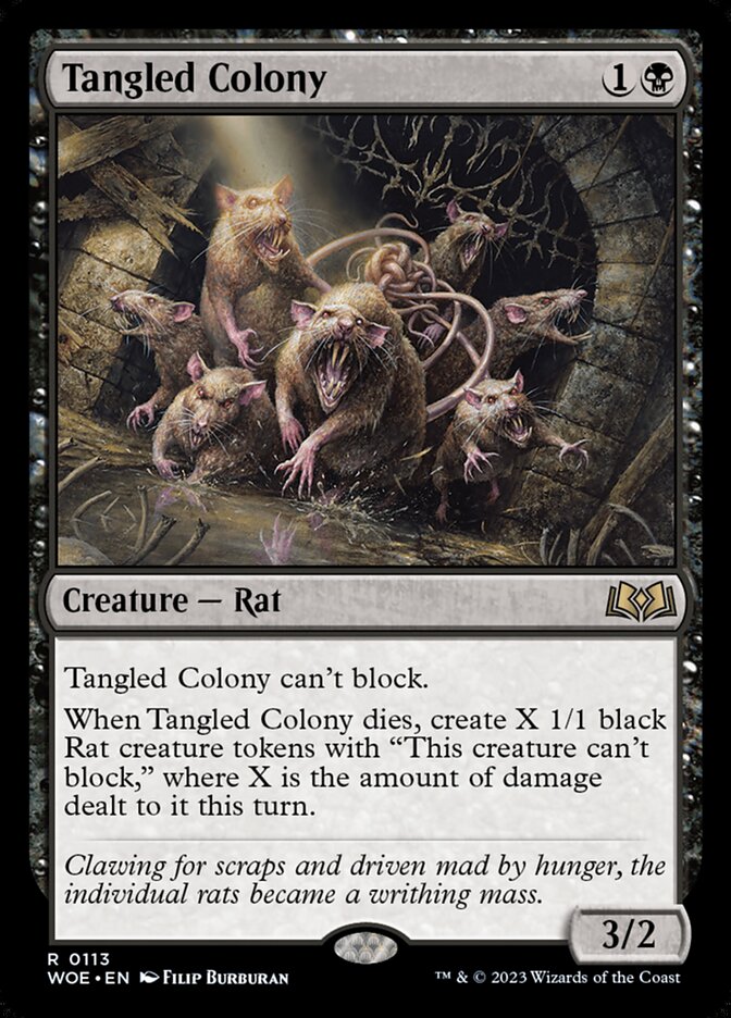 Tangled Colony - Wilds of Eldraine (WOE)