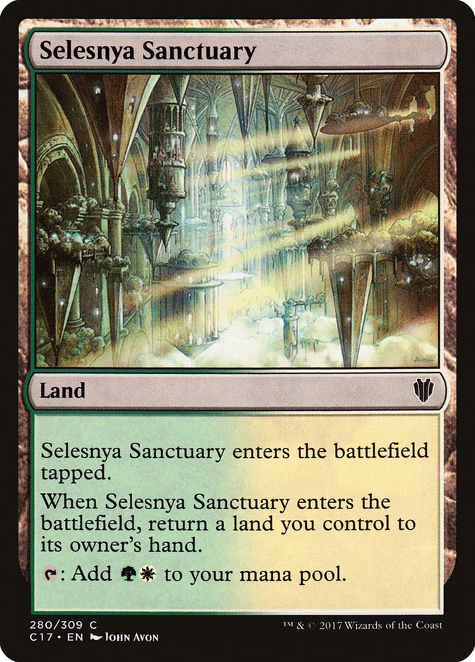 Selesnya Sanctuary - Commander 2017 (C17)