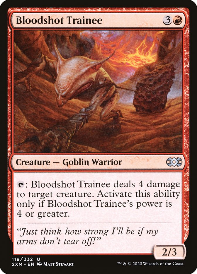 Bloodshot Trainee - Double Masters (2XM)