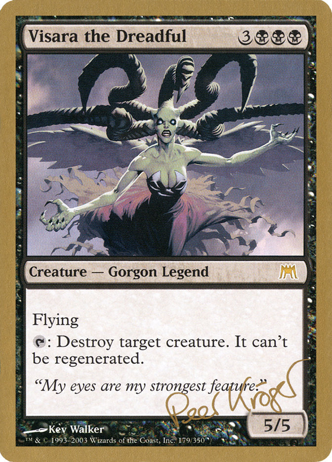 Visara the Dreadful - World Championship Decks 2003 (WC03)