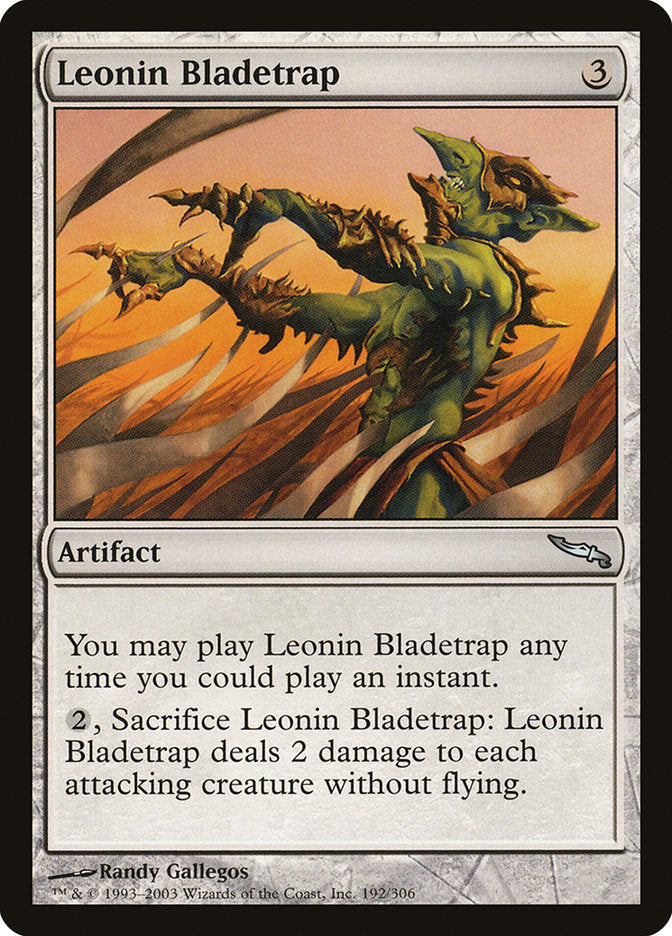 Leonin Bladetrap - Mirrodin (MRD)