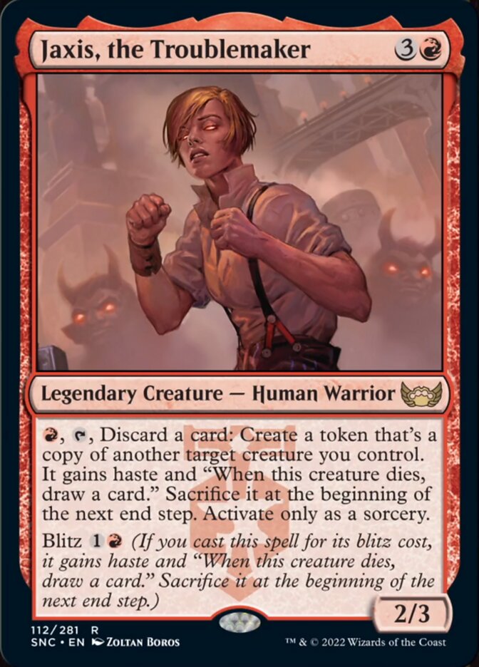 Jaxis, the Troublemaker - Streets of New Capenna (SNC)