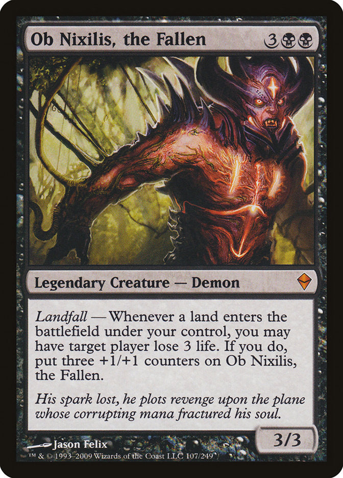 Ob Nixilis, the Fallen - Zendikar (ZEN)