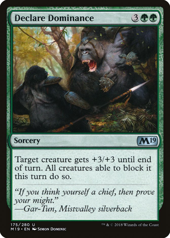 Declare Dominance - Core Set 2019 (M19)