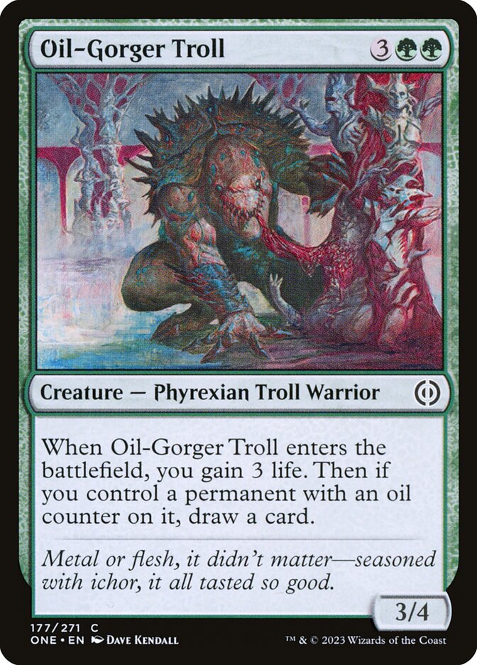 Oil-Gorger Troll - Phyrexia: All Will Be One (ONE)