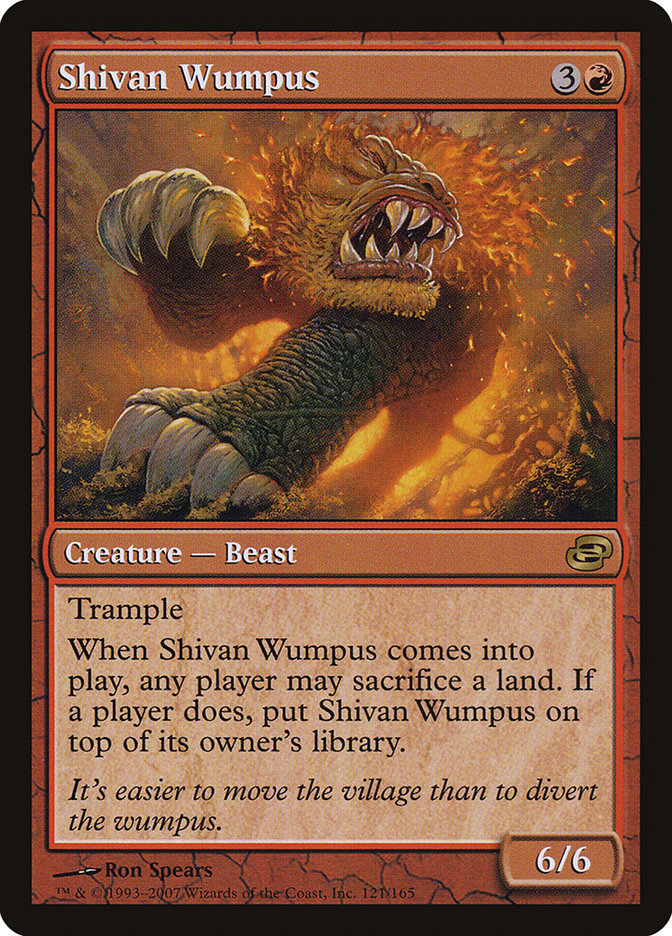 Shivan Wumpus - Planar Chaos (PLC)
