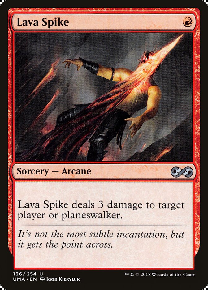 Lava Spike - Ultimate Masters (UMA)