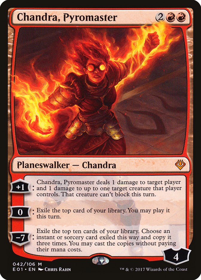 Chandra, Pyromaster - Archenemy: Nicol Bolas (E01)