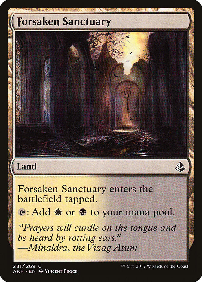 Forsaken Sanctuary - Amonkhet (AKH)