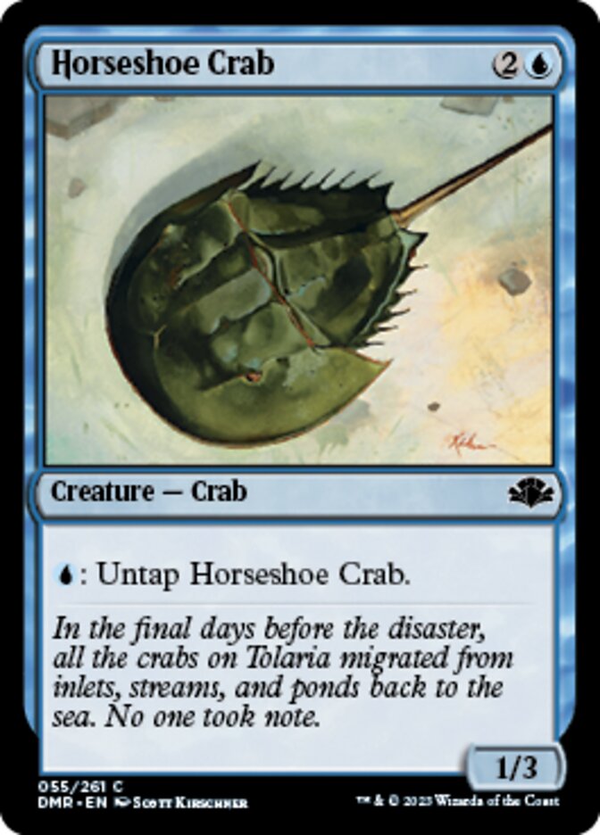 Horseshoe Crab - Dominaria Remastered (DMR)
