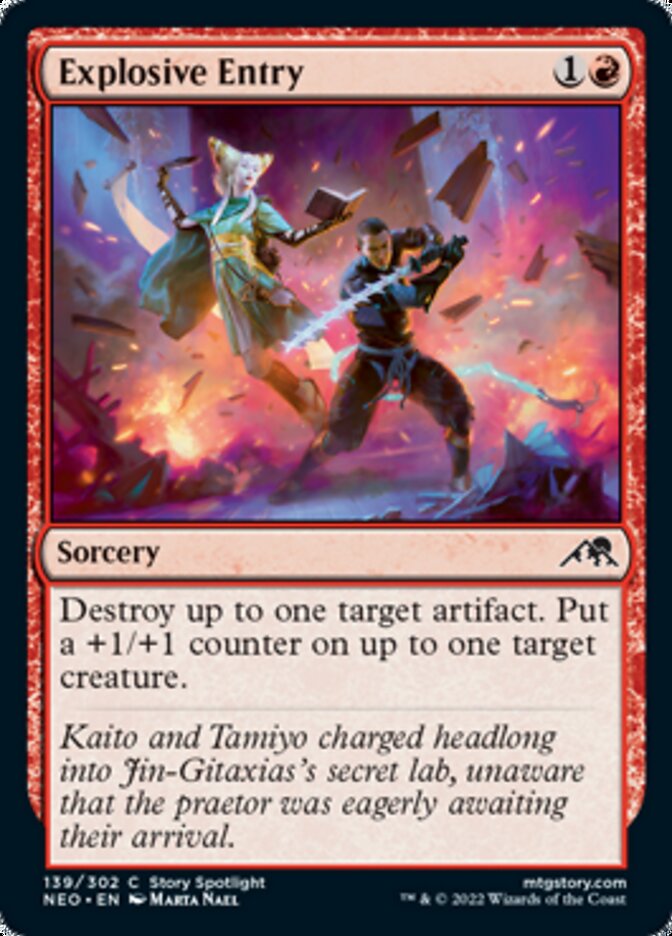 Explosive Entry - Kamigawa: Neon Dynasty (NEO)