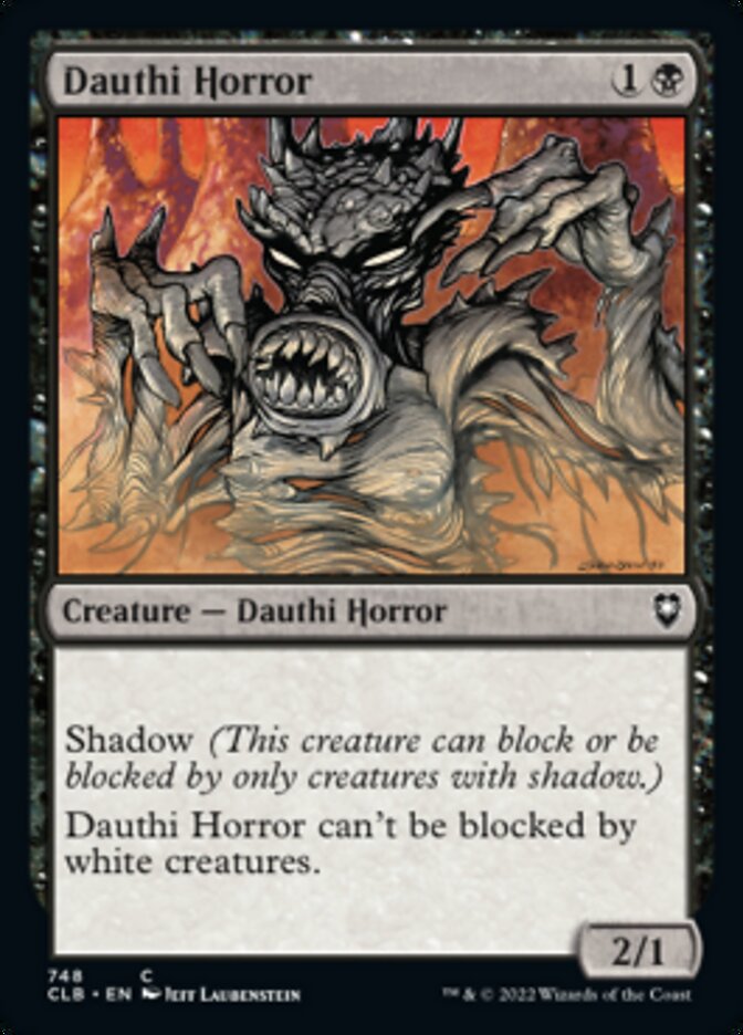 Dauthi Horror - Commander Legends: Battle for Baldur's Gate (CLB)